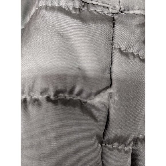 Isaac Mizrahi Live Women's Gray Sleeveless Zip Puffer Vest Jacket XXS USED - Picture 6 of 6